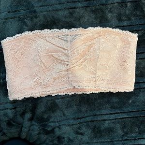 TORRID CURVE pink lace bralette size 2